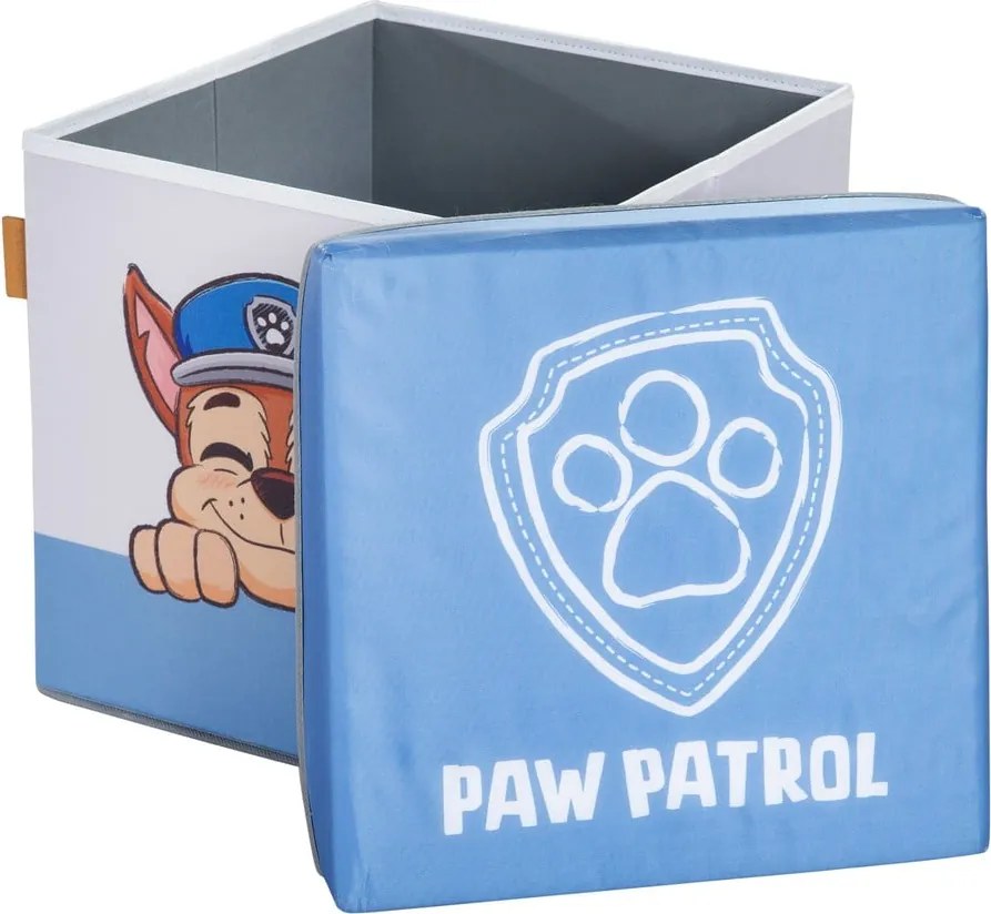 Textil játéktároló doboz 30x30x30 cm Paw Patrol – Roba