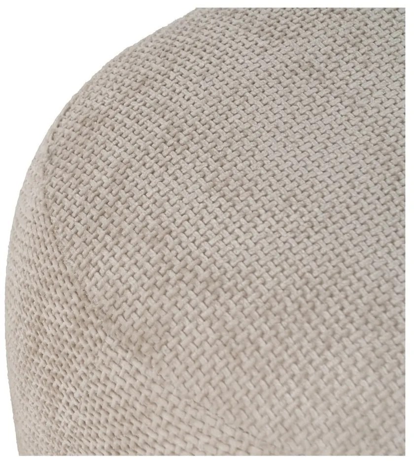 Bézs zsenília puff – Ixia