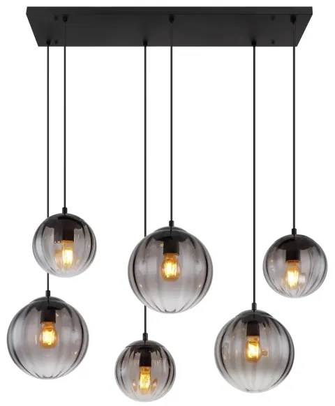 Globo 15216-6 - Csillár zsinóron DALLERTA 6xE27/60W/230V