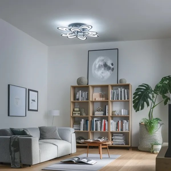 Brilagi - LED Dimmelhető felületre szerelhető csillár TWIST LED/125W/230V 3000-6500K + távirányító