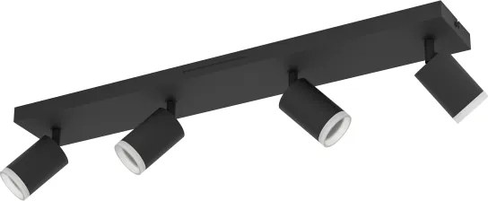 Eglo 901942 - LED RGBW dimmelhető spotlámpa MELITELLO-Z 4xLED/3,7W/230V fekete