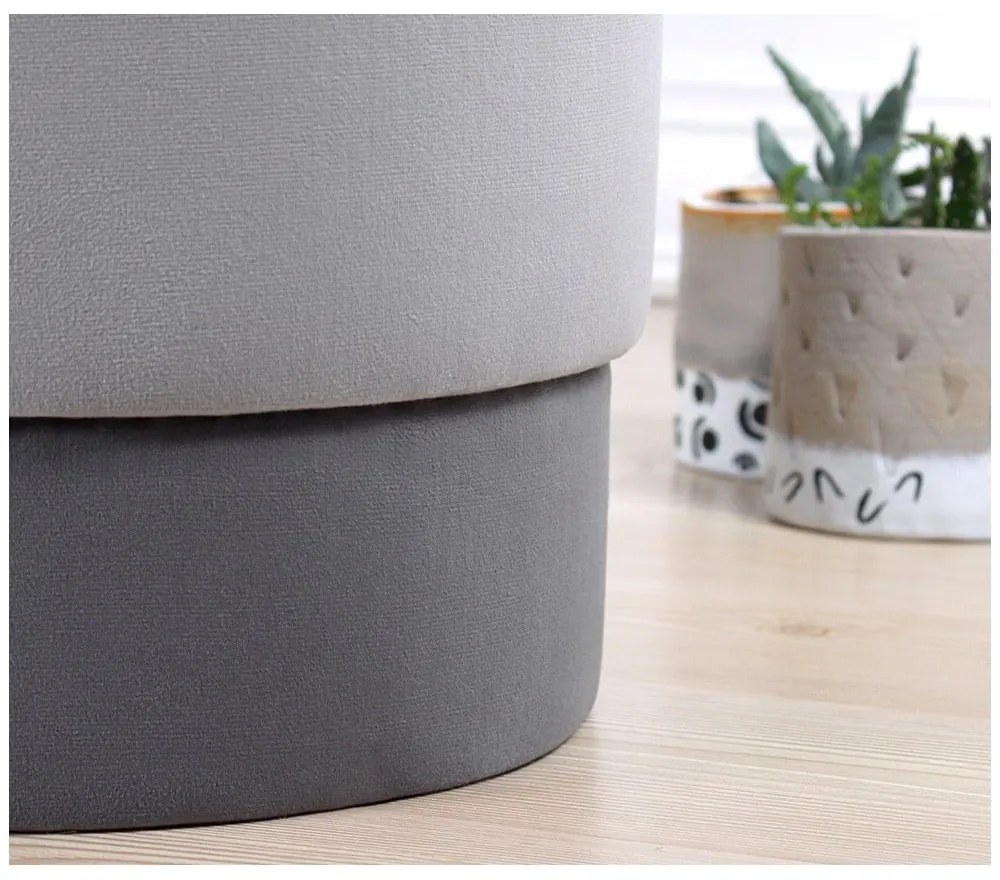 Szürke puff Ropp – Artie