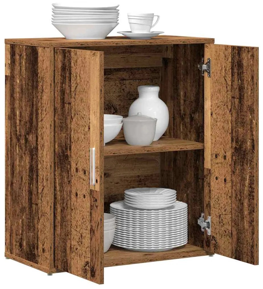 Magasfiú 2 pcs Régi fa 60 x 31 x 70 cm Faanyag