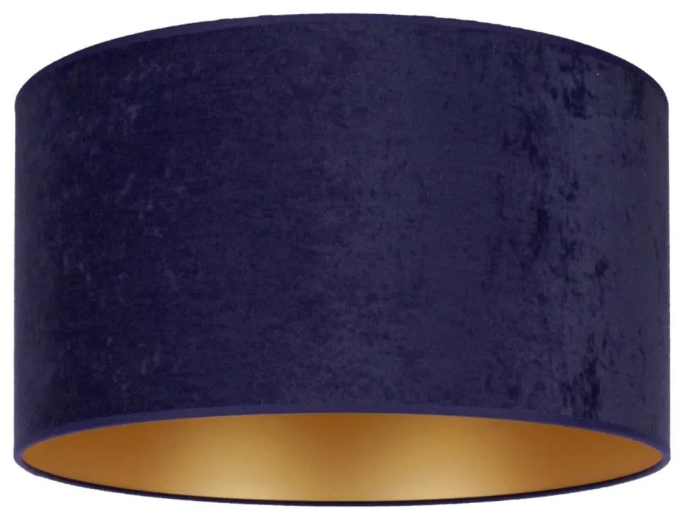 Duolla - Mennyezeti lámpa BRISTOL 1xE27/15W/230V á. 40 cm kék/arany