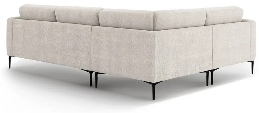 Bézs sarokkanapé (bal oldali-L alakú) Bemy – Micadoni