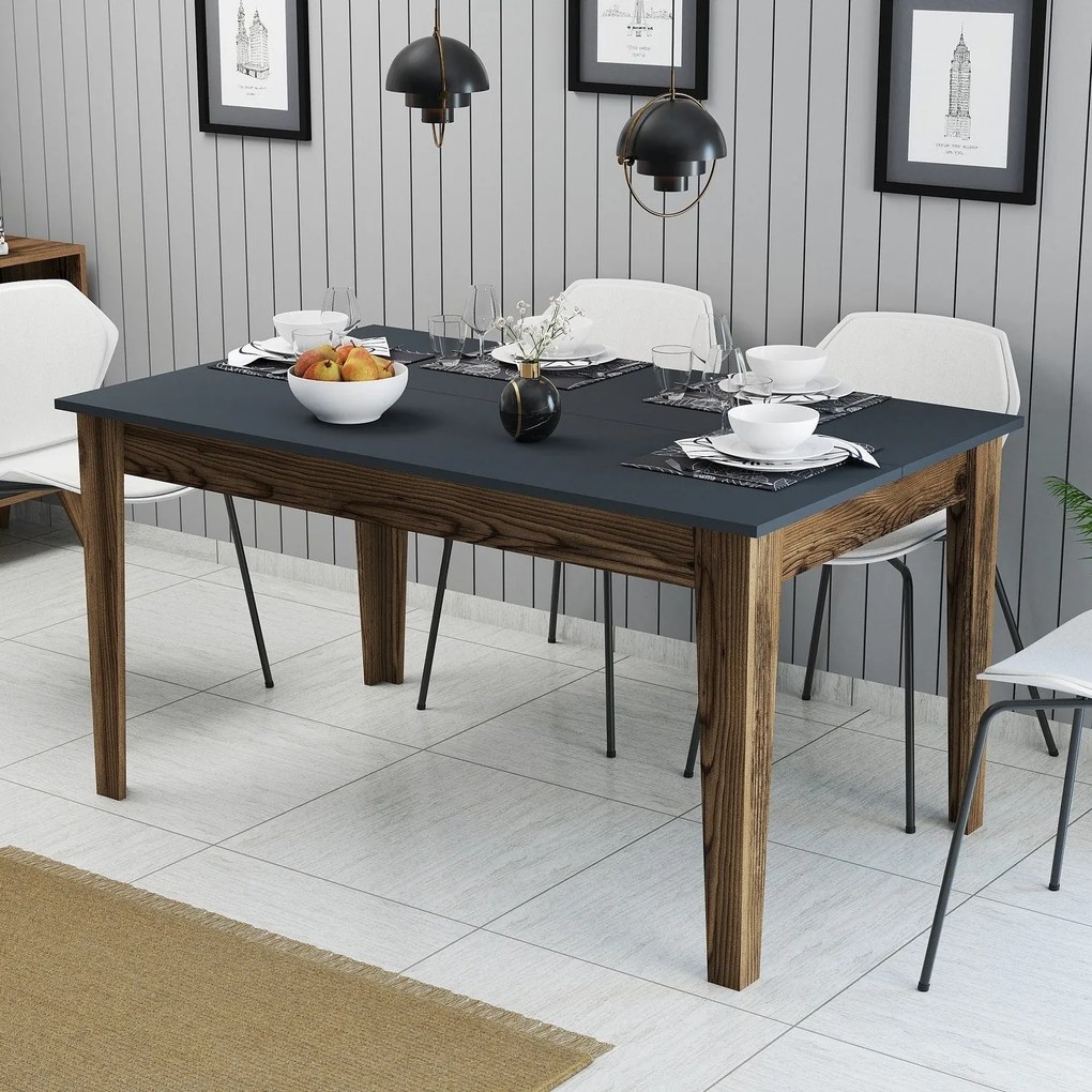 Étkező asztal Milan 513 - Walnut, Anthracite