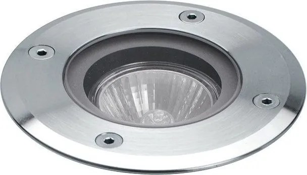 NOVOLUX 037A-G21X1A-30 BORA Kültéri Talajba Építhető Lámpa Ezüst GU10 IP67