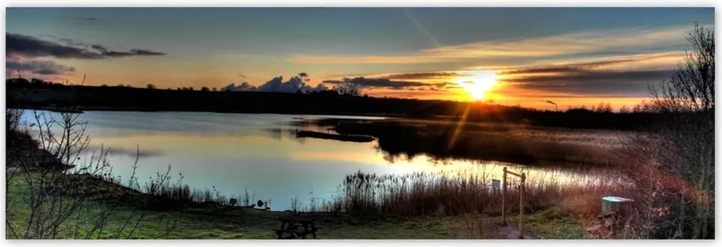 Poszterek 200x66 A nap lefekszik