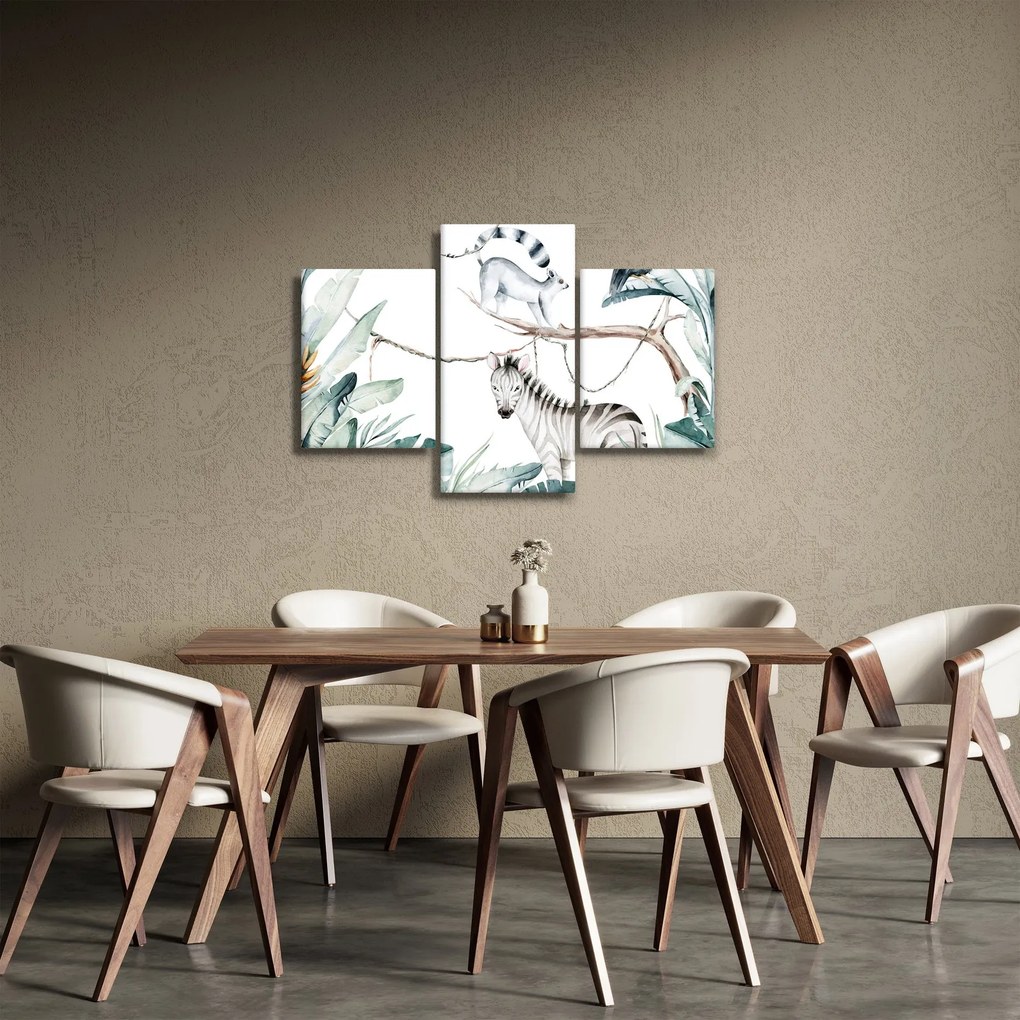 Kép - egzotikus állatok (90x60 cm)