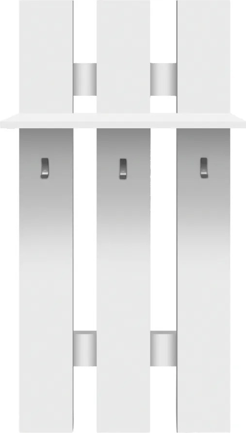 Akasztó 60, fehér, TOPTY TYP 39