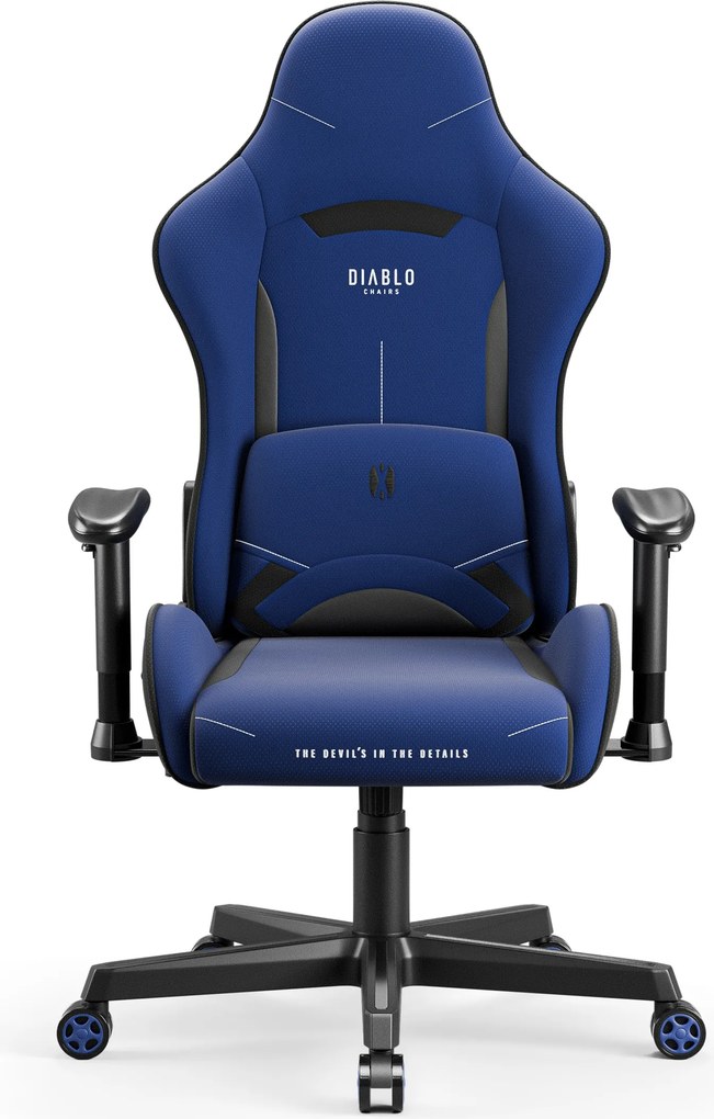 Gamer szék szövet Normal Size, sötétkék: Diablo X-Starter