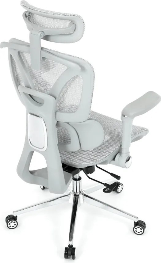 Irodai szék szinkronmechanikás szürke hálós GREY