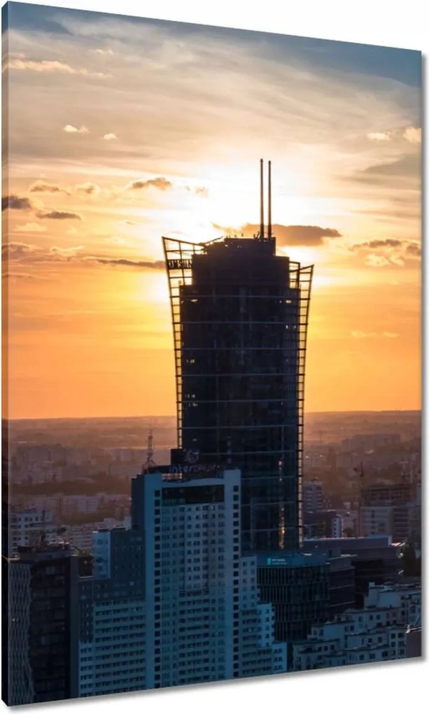 Festmények 70x100 Varsó Főváros Lengyel