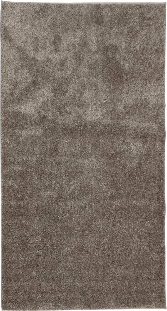 vidaXL ISTAN szürke hosszú szálú fényes szőnyeg 80 x 150 cm