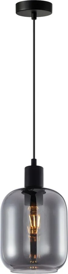 Italux Zona PND-29258S-1-BK-SG Függőlámpa 1x40W/E27 IP20