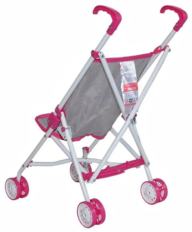 Játék golf babakocsi babáknak Milly Mally Julia Prestige Pink