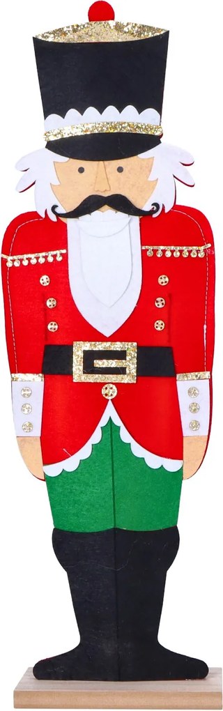 Diótörő karácsonyi filc figura