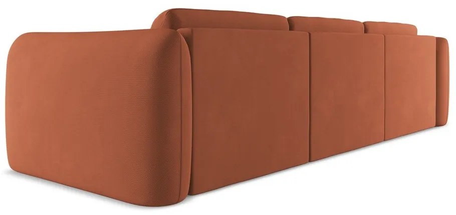 Narancssárga sarokkanapé (bal oldali) Hoku – Makamii