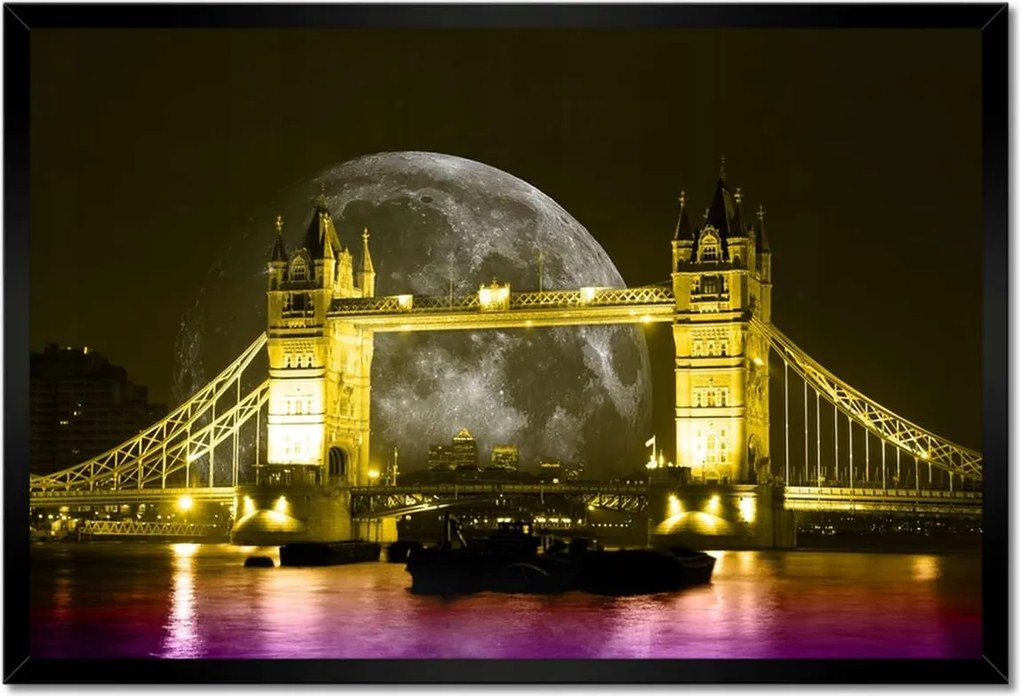 Poszterek keretben 60x40 London Tower Bridge Uk