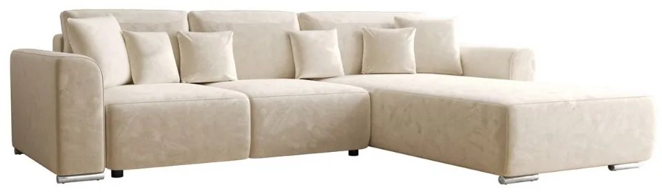 GUSTAV ágyazható sarok ülőgarnitúra, 293x87x195, monolith 02