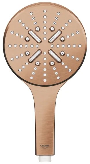 GROHE 26574DL0 - Kézi zuhany RAINSHOWER SMARTACTIVE 130 mm, rézszínű