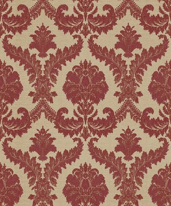 Parato Cristiana Masi The Best Classic & Elegant Imperiale bézs-bordó neobarokk vlies tapéta – 23608
