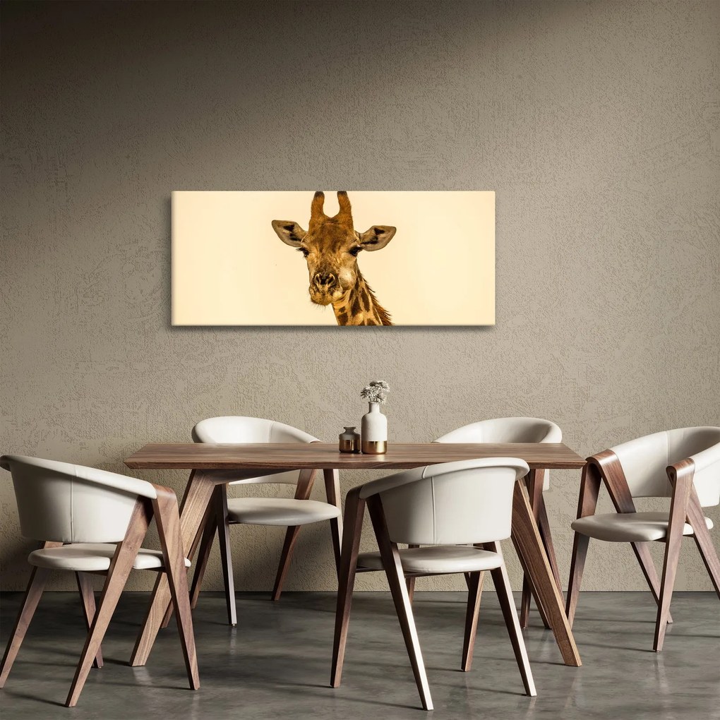 Egy zsiráf képe (120x50 cm)
