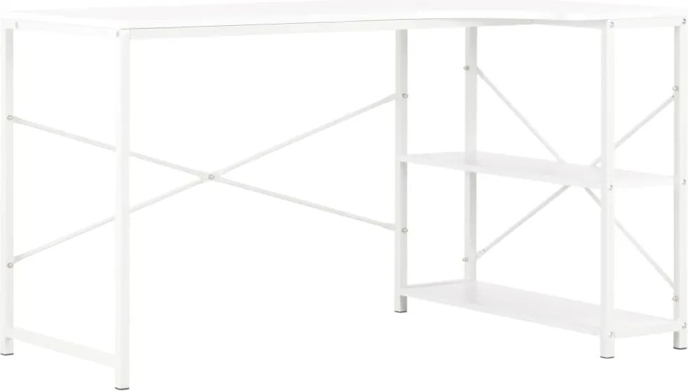 vidaXL fehér számítógépasztal 120 x 72 x 70 cm