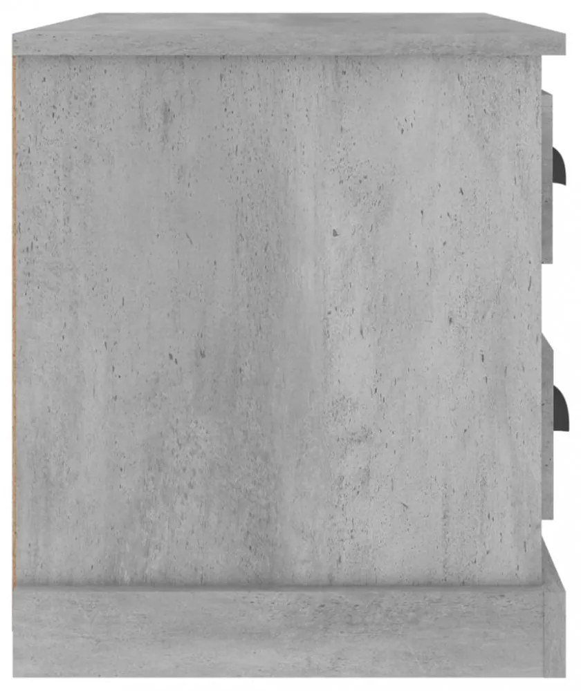 betonszürke éjjeliszekrény 60x39x45 cm