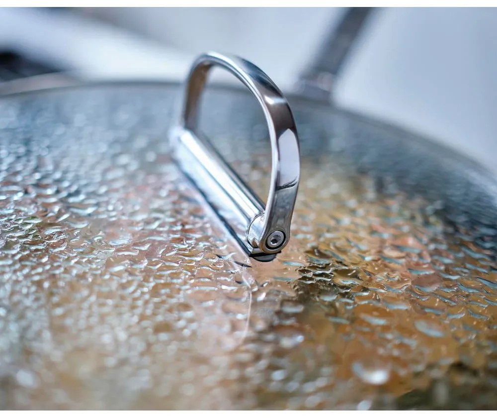 Indukciós tűzhelyhez alkalmas edény fedővel, kerámia felülettel Space – Joseph Joseph