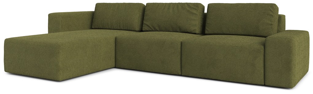 Sarokkanapé Berliner (B) (khaki). 1065471