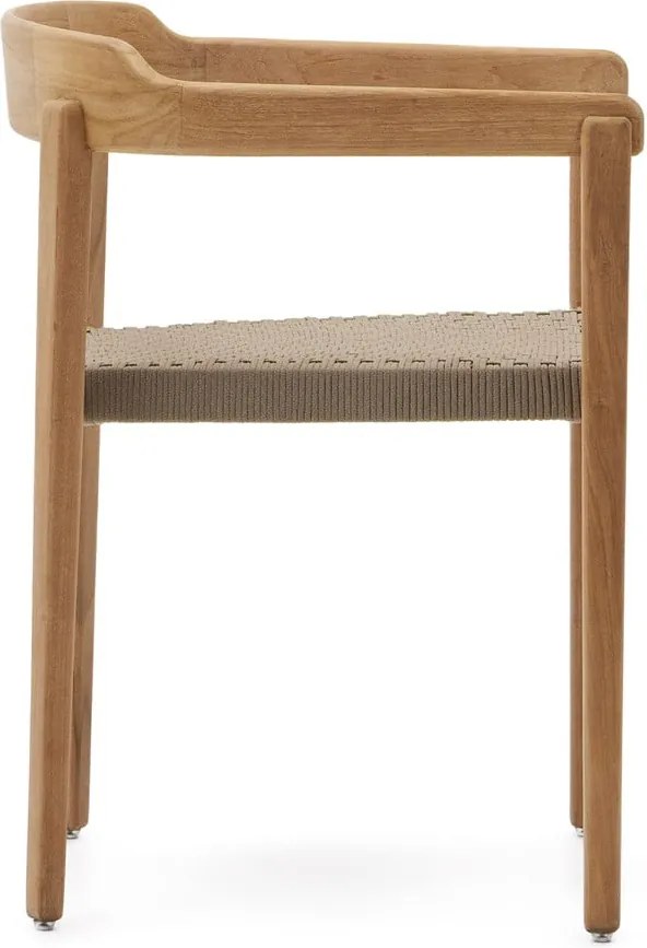 Natúr színű tömörfa kerti szék Icaro – Kave Home