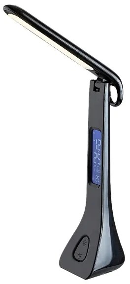 Rabalux 74041 - AMATO LED asztali lámpa, 7W, 5V, 4000K, fekete, dimmelhető