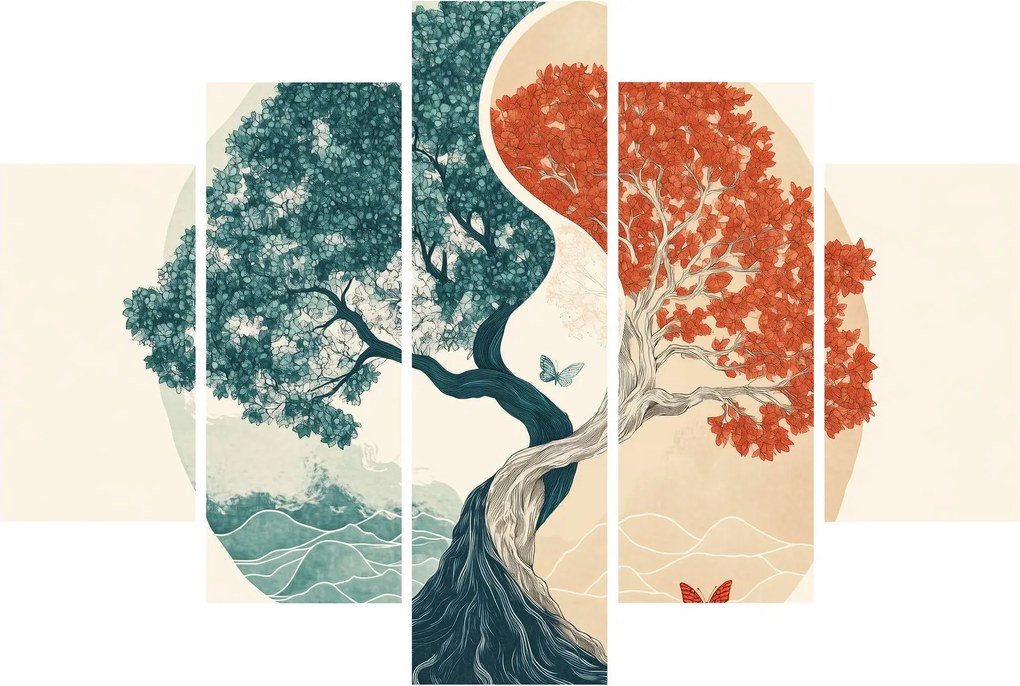 Kép – Energiafa (150x105 cm)