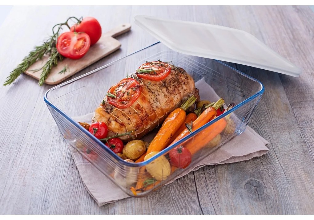 Pyrex 2 üvegedényből álló készlet, 1,5 l + 2,6 l