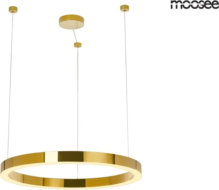 KING HOME MSE010100170 RING Modern Led Függesztett Lámpa Arany LED IP20
