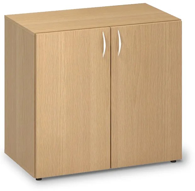 Alacsony szekrény ProOffice 80 x 47 x 74,2 cm, bükkfa