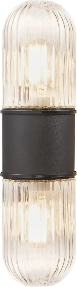 NORDLUX 2115301003 KONYO Modern Kültéri Fali Lámpa Fekete E27 IP54