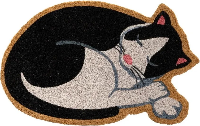 Kókuszrost lábtörlő 40x60 cm Cat – Casa Selección