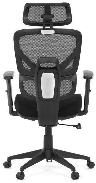 Fekete Szövet Irodai Szék, Szinkron Mechanikával. KA-Q8203 BK