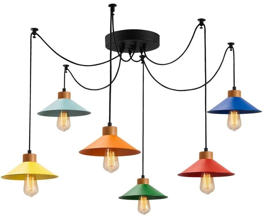 Függőlámpa fém búrával ø 114 cm Manavgat – Opviq lights