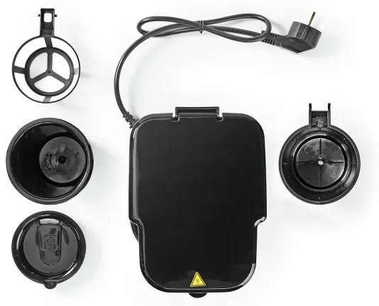 Nedis KACM300FBK - Kávégép egy bögréhez 0,4 l-es utazóbögrével