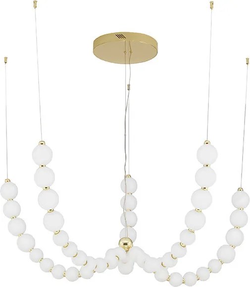 Függeszték Fehér PERLA NOVA LUCE 9695203