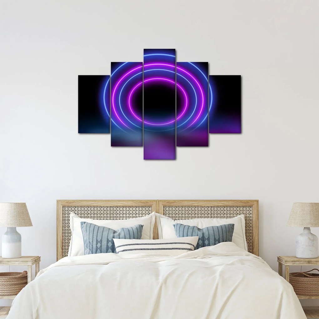 A színes körök képe (150x105 cm)