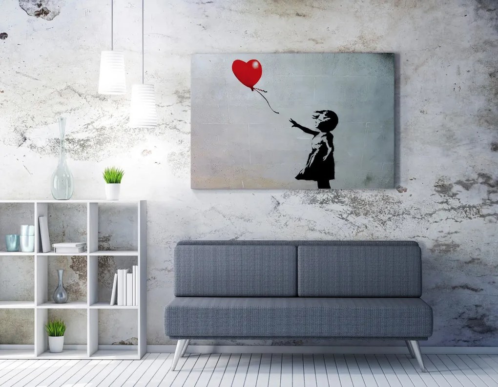 WY06 Banksy vászonkép, 50 x 70 cm
