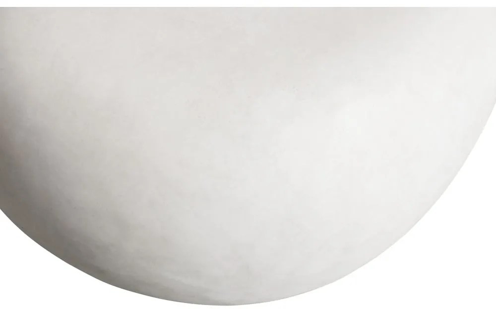 Fehér kerek dohányzóasztal ø 50 cm Pebble – vtwonen