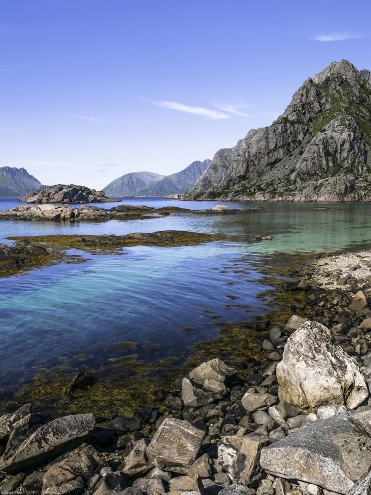 Poszter 30x40cm Sziklás tengerpart, Assaf Frank