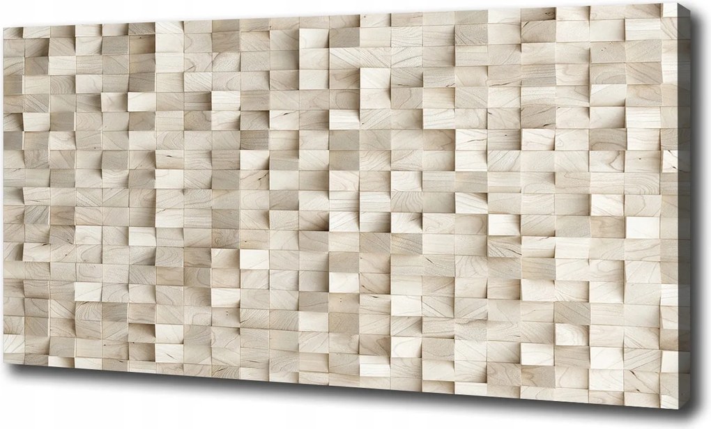 Vászonkép Fa kockák 100x70 cm