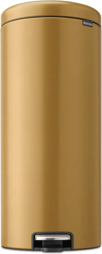 Aranyszínű acél pedálos szemetes 30 l NewIcon – Brabantia