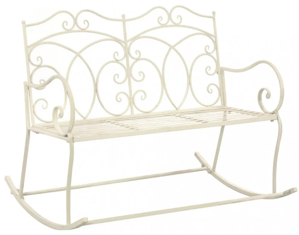fehér antik vas kerti pad 104 cm